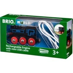 Ravensburger BRIO 63359900 Schwarze Akku-Lok Mit Mini-USB