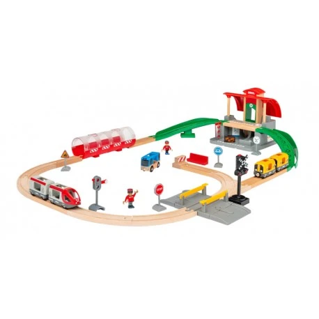 Ravensburger BRIO 63398900 BRIO Großes City Bahnhof Set 3 Ravensburger BRIO 63398900 BRIO Großes City Bahnhof Set