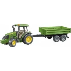Vedes Bruder 02108 John Deere 5115M + Bordwandanhänger