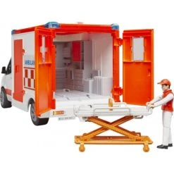 Vedes Bruder 02676 MB Sprinter Ambulanz Mit Fahrer Und Light + Sound Modul 11 Vedes Bruder 02676 MB Sprinter Ambulanz Mit Fahrer Und Light + Sound Modul -Brio shop bruder 02676 mb sprinter ambulanz mit fahrer und light sound modul 2