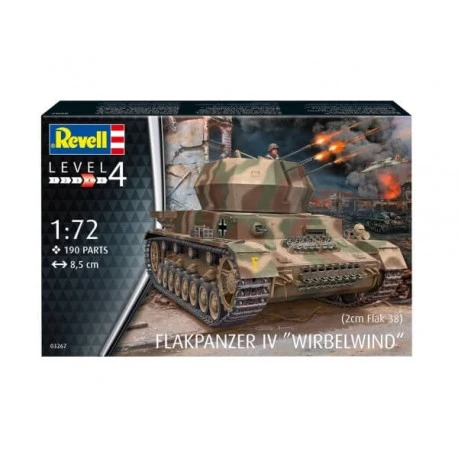 Revell Flakpanzer IV Wirbelwind (2 Cm 5 Revell Flakpanzer IV Wirbelwind (2 Cm – Bild 3