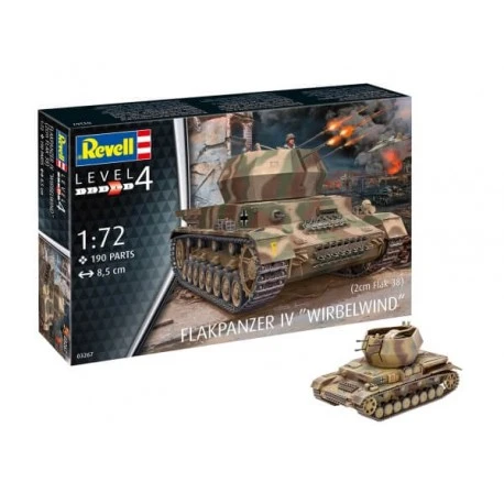 Revell Flakpanzer IV Wirbelwind (2 Cm 6 Revell Flakpanzer IV Wirbelwind (2 Cm – Bild 4