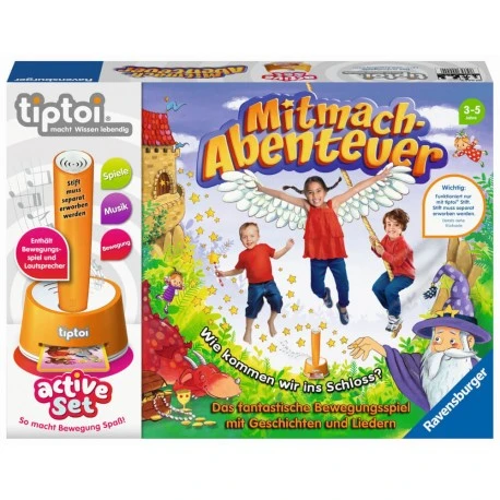 Ravensburger 00044 Tiptoi® Active Set Mitmach-Abenteuer 3 Ravensburger 00044 Tiptoi® Active Set Mitmach-Abenteuer