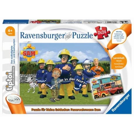 Ravensburger 00046 Tiptoi® Puzzle Für Kleine Entdecker: Feuerwehrmann Sam 3 Ravensburger 00046 Tiptoi® Puzzle Für Kleine Entdecker: Feuerwehrmann Sam