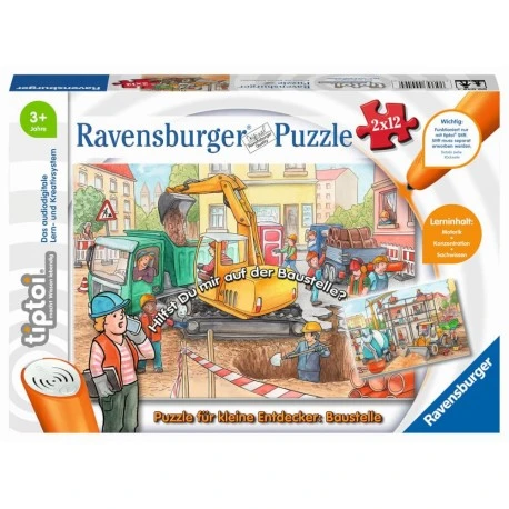 Ravensburger 00049 Tiptoi® Puzzle Für Kleine Entdecker: Baustelle 3 Ravensburger 00049 Tiptoi® Puzzle Für Kleine Entdecker: Baustelle