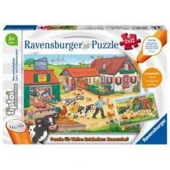 Ravensburger 00066 Tiptoi Puzzle Für Kleine Entdecker: Bauernhof Puzzl