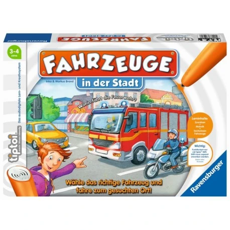 Ravensburger 00848 Tiptoi® Fahrzeuge In Der Stadt 3 Ravensburger 00848 Tiptoi® Fahrzeuge In Der Stadt