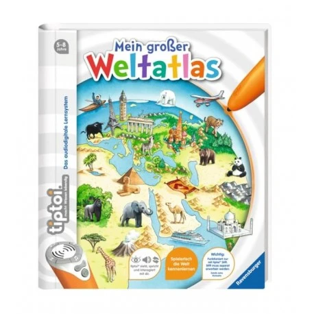 Ravensburger 32911 Tiptoi® Mein Großer Weltatlas 6 Ravensburger 32911 Tiptoi® Mein Großer Weltatlas – Bild 4