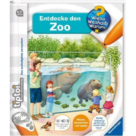 Ravensburger 32920 Tiptoi® Wieso? Weshalb? Warum? Entdecke Den Zoo 6 Ravensburger 32920 Tiptoi® Wieso? Weshalb? Warum? Entdecke Den Zoo – Bild 4