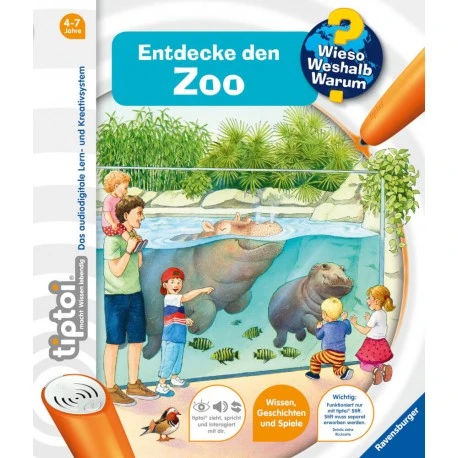 Ravensburger 32920 Tiptoi® Wieso? Weshalb? Warum? Entdecke Den Zoo 7 Ravensburger 32920 Tiptoi® Wieso? Weshalb? Warum? Entdecke Den Zoo – Bild 5