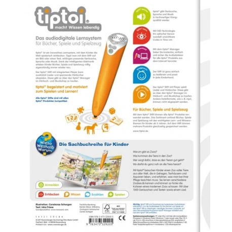 Ravensburger 32920 Tiptoi® Wieso? Weshalb? Warum? Entdecke Den Zoo 8 Ravensburger 32920 Tiptoi® Wieso? Weshalb? Warum? Entdecke Den Zoo – Bild 6