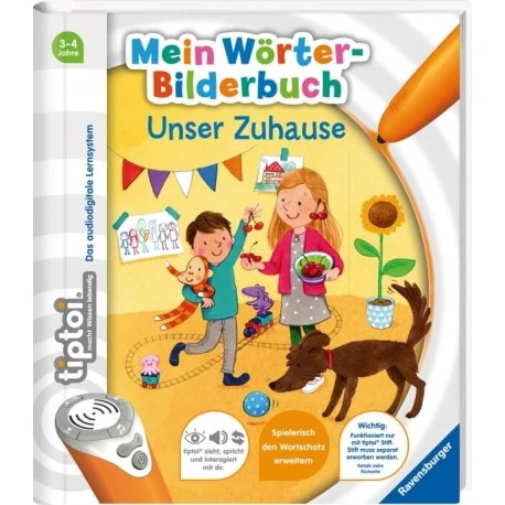 Ravensburger 55405 Tiptoi® Mein Wörter-Bilderbuch Unser Zuhause 8 Ravensburger 55405 Tiptoi® Mein Wörter-Bilderbuch Unser Zuhause – Bild 6