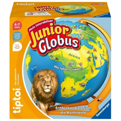 Ravensburger Tiptoi 00115 - Mein Interaktiver Junior Globus - Kinderspielzeug Ab 4 Jahren 3 Ravensburger Tiptoi 00115 - Mein Interaktiver Junior Globus - Kinderspielzeug Ab 4 Jahren