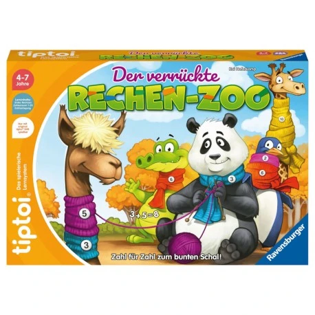 Ravensburger Tiptoi Spiel 00104 - Der Verrückte Rechen-Zoo - Lernspiel Ab 4 Jahren, Lehrreiches Zahlenspiel Für Jungen 3 Ravensburger Tiptoi Spiel 00104 - Der Verrückte Rechen-Zoo - Lernspiel Ab 4 Jahren, Lehrreiches Zahlenspiel Für Jungen