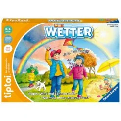 Ravensburger Tiptoi Spiel 00118 Mein Wetter – Lernspiel Von Ravensburger Ab 3 Jahren Für 1-4 Spieler