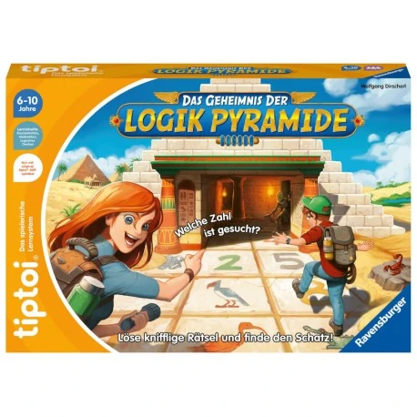 Ravensburger Tiptoi Spiel 00120 Das Geheimnis Der Logik-Pyramide - Lernspiel Ab 6 Jahren, Logikspiel Für Jungen Und Mä 3 Ravensburger Tiptoi Spiel 00120 Das Geheimnis Der Logik-Pyramide - Lernspiel Ab 6 Jahren, Logikspiel Für Jungen Und Mä