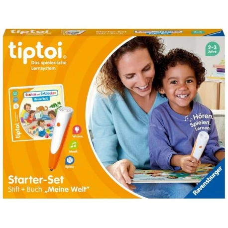 Ravensburger Tiptoi Starter-Set 00112: Stift Und Bilderbuch Suchen Und Entdecken Meine Welt - Lernsystem Für Kinder Ab 3 Ravensburger Tiptoi Starter-Set 00112: Stift Und Bilderbuch Suchen Und Entdecken Meine Welt - Lernsystem Für Kinder Ab