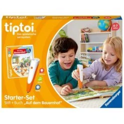 Ravensburger Tiptoi Starter-Set 00114: Stift Und Bauernhof-Buch - Lernsystem Für Kinder Ab 4 Jahren