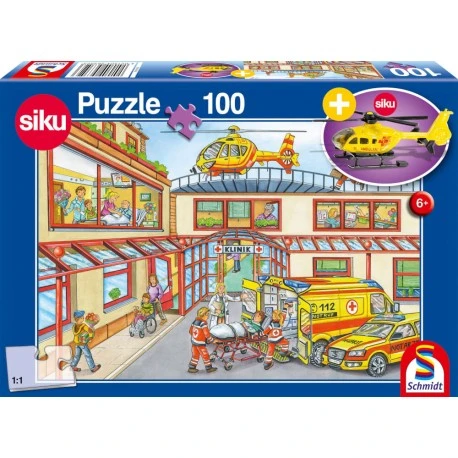 Schmidt Spiele Puzzle Rettungshubschrauber 100 Teile Mit Siku Rettungshubschrauber 3 Schmidt Spiele Puzzle Rettungshubschrauber 100 Teile Mit Siku Rettungshubschrauber