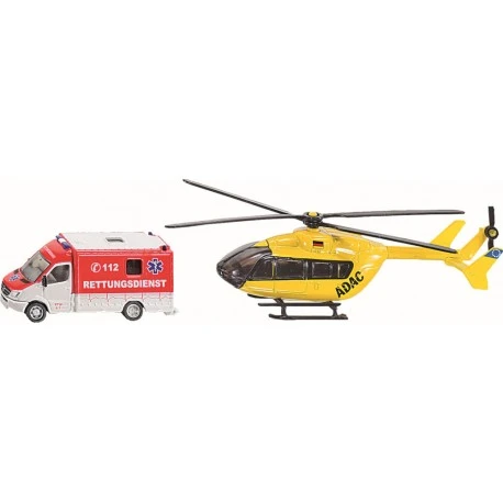 SIKU 1850 Rettungsdienst-Set 1:87 3 SIKU 1850 Rettungsdienst-Set 1:87