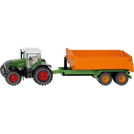 SIKU 1989 Fendt Mit Hakenliftfahrgestell Und Mulde 3 SIKU 1989 Fendt Mit Hakenliftfahrgestell Und Mulde