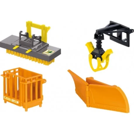 SIKU 3661 Frontlader Anbaugeräte 1:32 3 SIKU 3661 Frontlader Anbaugeräte 1:32