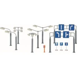 SIKU 5594 WORLD Zubehör Schilder Und Leuchten