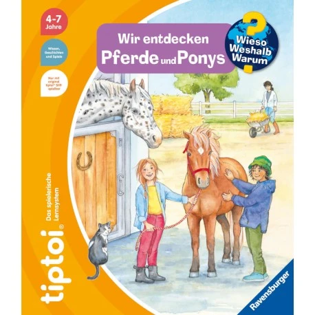 Ravensburger Tiptoi® Wieso? Weshalb? Warum? Wir Entdecken Pferde Und Ponys 3 Ravensburger Tiptoi® Wieso? Weshalb? Warum? Wir Entdecken Pferde Und Ponys