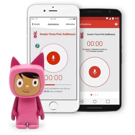 Tonies® Kreativ-Tonie - Pink (hellbraun) 4 Tonies® Kreativ-Tonie - Pink (hellbraun) – Bild 2